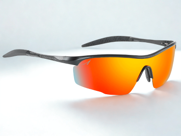 Alexander Metal Future Polarized Sunglasses (Color: Red Mirror)